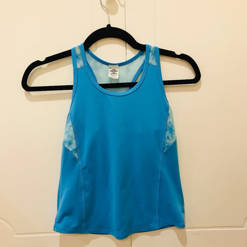 UMBRO GIRLS BLUE TANK TOP
